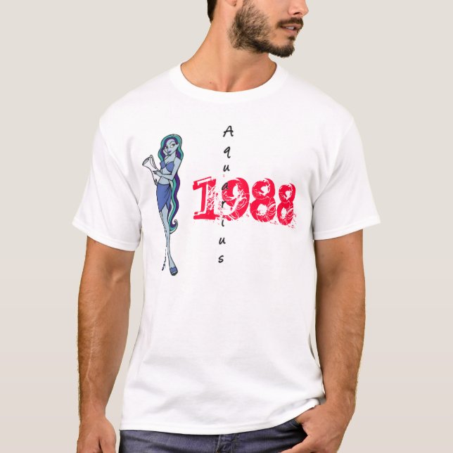 Camiseta Aquário 1988 (Frente)