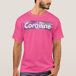 CAMISETA AQUÁRIO-ÁGUA DE CORALINA ÁGUA PURPAL VERDE