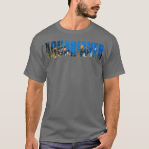 Camiseta Aquário Aquário Aquarista de Peixes Hobby Aquascap