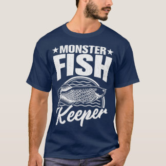 Camiseta Aquário Aquarista de Manutenção de Peixes Monstros