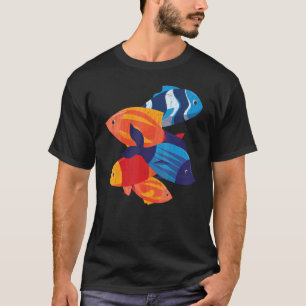 Camiseta Aquário Aquarista De Peixes Cutos