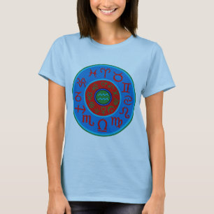 Camiseta Aquário Astronomia Zodíaco