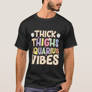 Camiseta Aquário das Coxas Víbes Janeiro Nascimento de feve