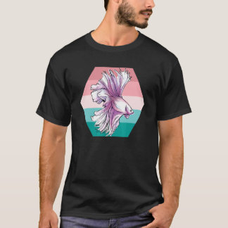 Camiseta Aquário de Água Doce Betta Aquariofilia Peixes Aq