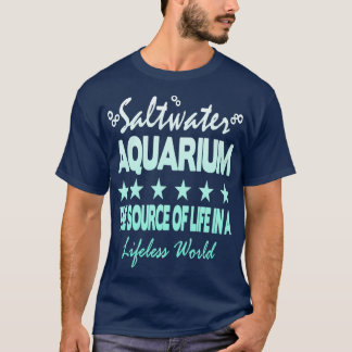 Camiseta Aquário de água salgada 4