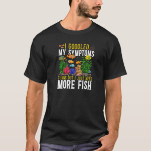 Camiseta Aquário De Água Válida, Eu Pesquisei Meus Sintomas