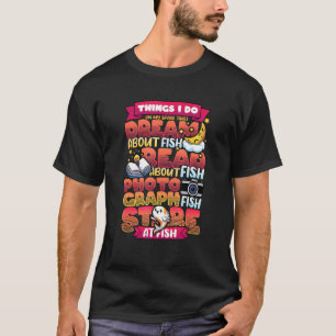 Camiseta Aquário de criação de peixes