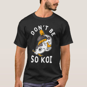 Camiseta Aquario de Homens Peixes Japoneses Japão Koi