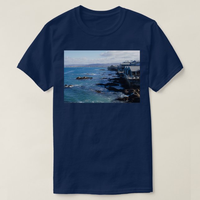 Camiseta Aquário de Monterey Bay 7 (Frente do Design)