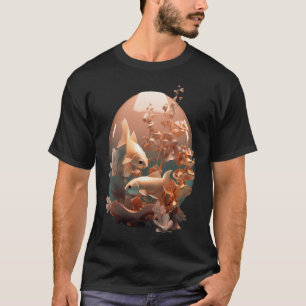 Camiseta Aquário de Peixes de Bronze