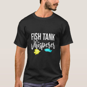 Camiseta Aquário de Peixes Tanque de Peixes Domador de Aquá