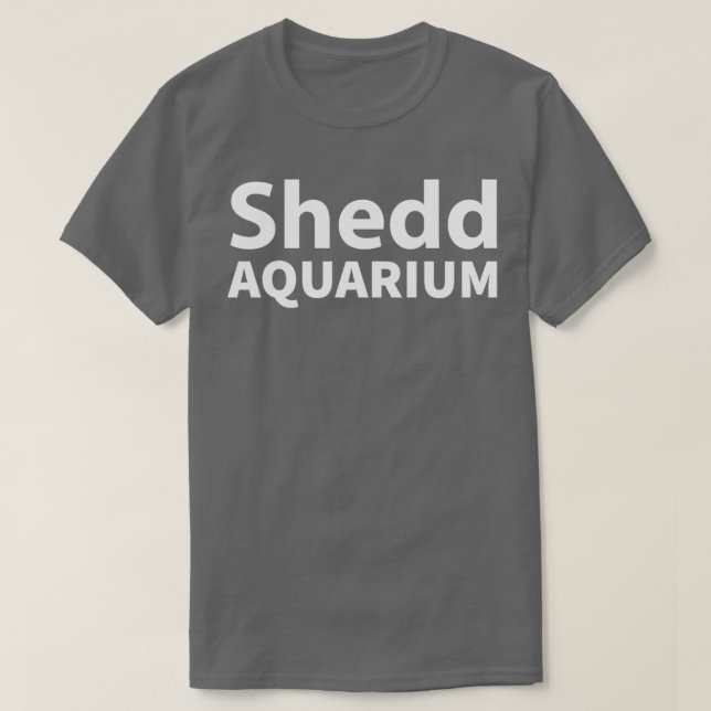 Camiseta Aquário de Shedd (Frente do Design)