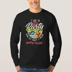 Camiseta Aquário Humano Peixe Que Alimenta Aquarista