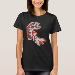 Camiseta Aquário Koi Fish Aquarium Koi Carp Red