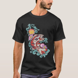 Camiseta Aquário Koi Fish Aquarium Koi Carp Red