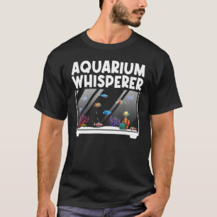 Camiseta Aquário Para Homens Crianças Tanque De Peixe