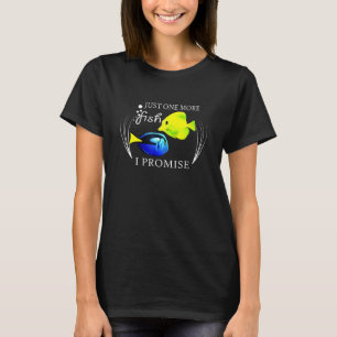 Camiseta Aquário Peixe Que Mantém Mais Um Peixe, Tang De Ág