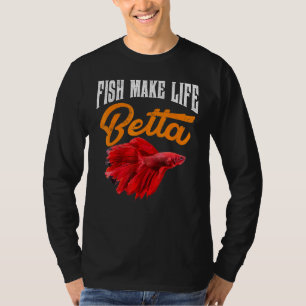 Camiseta Aquário Peixe Torna Vida Betta Goldfish Aquarista