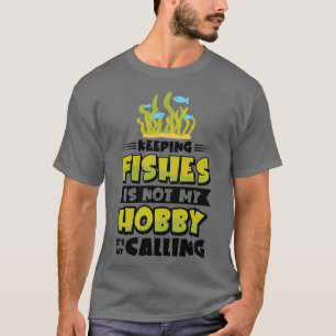 Camiseta Aquário Peixes Hobby Aquário Aquário 1
