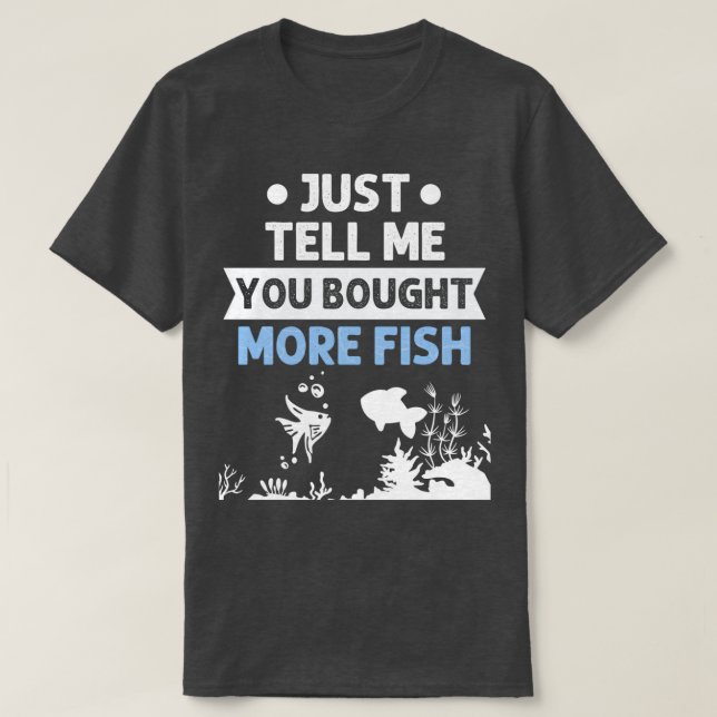 Camiseta Aquário Pesca Mais Aquicultura Aquarista (Frente do Design)