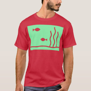 Camiseta Aquário simples verde