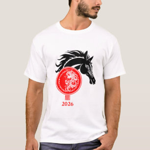 Camiseta Aquário x Ano do Cavalo 2026