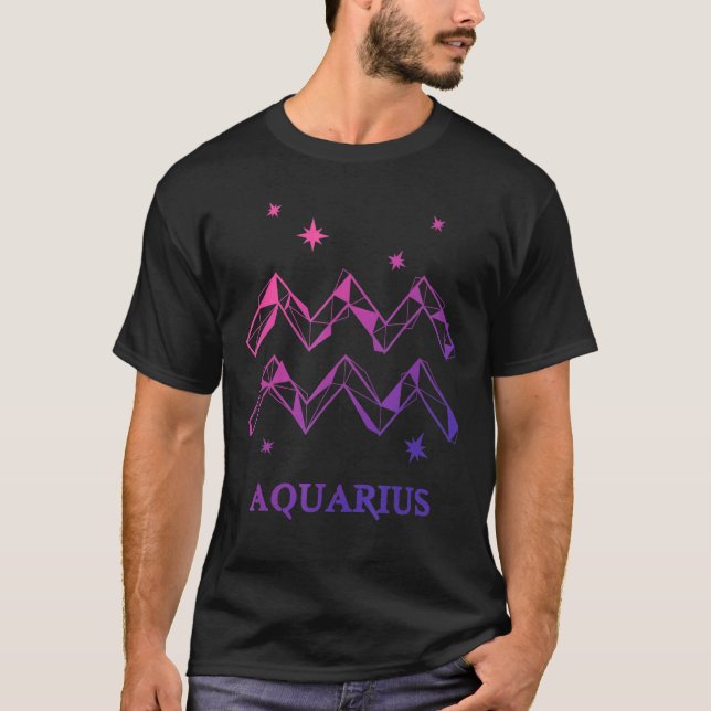 Camiseta Aquário Zodíaco (Frente)