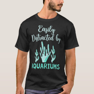 Camiseta Aquários Fácilmente Distraídos - Peixes de Aquário