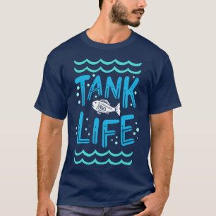 Camiseta Aquários Peixes Tanques Tanques Aquaristas