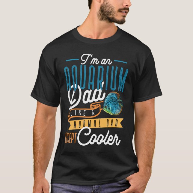 Camiseta Aquarist Dad Aquascaping Fishkeeping Saltwater Fis (Frente)