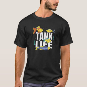 Camiseta Aquarista de Aquário Aquarista de Água Salgada