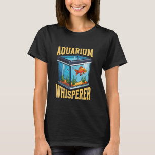 Camiseta Aquarista Experiente Cuida da Aquascaping