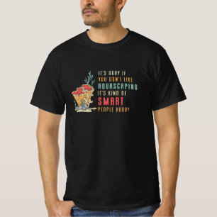 Camiseta Aquarista não gosta do Aquascaping Vintage Aquariu