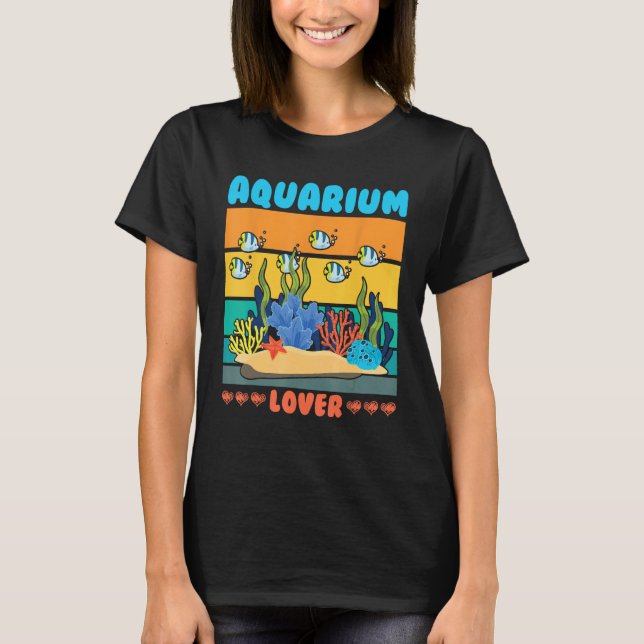 Camiseta Aquarium  Aquascaping Aquascaper Aquarium Fish Kee (Frente)