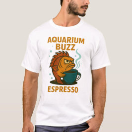 Camiseta Aquarium Buzz Espresso - Peixes Irritados