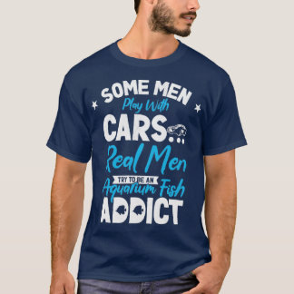 Camiseta Aquarium Fish Vício Peixes Homens 1