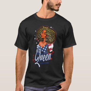 Camiseta Aquarius Girl Birthday Melanin Afro Queen Para Bla