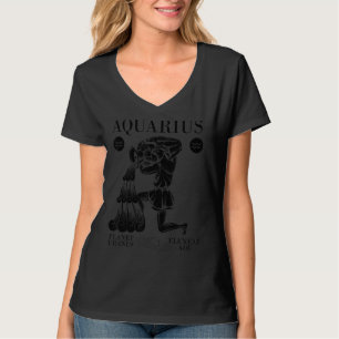 Camiseta Aquarius Planet Uranus Elemento Ar 4