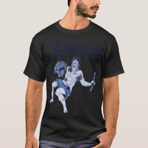 Camiseta Aquarius Sinal Astrológico Constelação Zodiac De