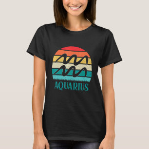 Camiseta Aquarius Sunset Zodiac