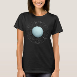 Camiseta Aquarius Zodiac - Sinal Astrológico - Urano Planet