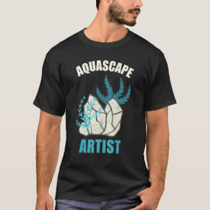 Camiseta Aquascape Artista Aquário Jardim Aquático Ornament