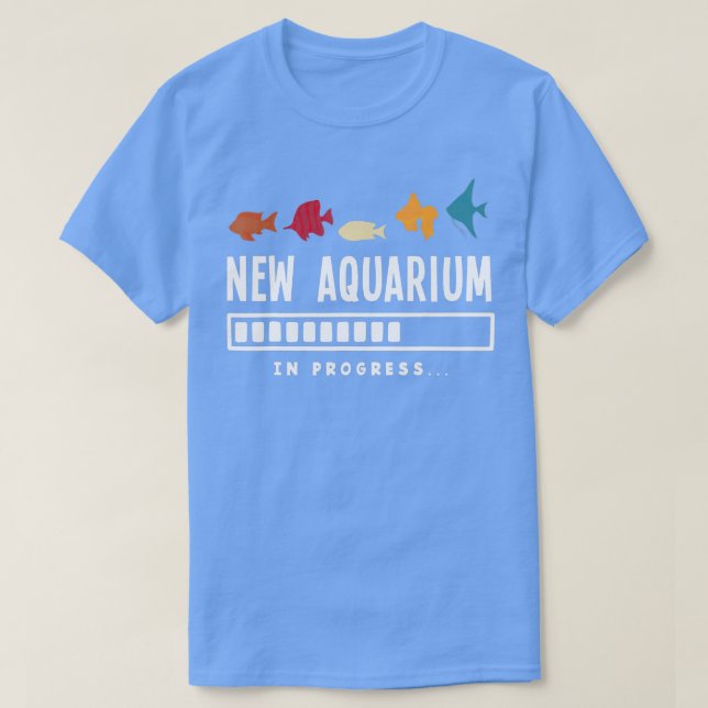 Camiseta Aquascaping Betta Fish Fish Fischer New Aquarium E (Frente do Design)