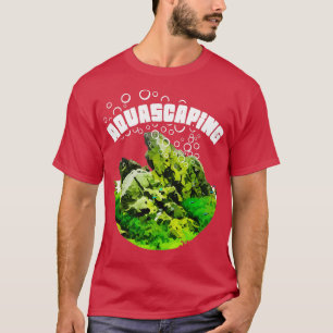 Camiseta Aquascaping do jardineiro subaquático
