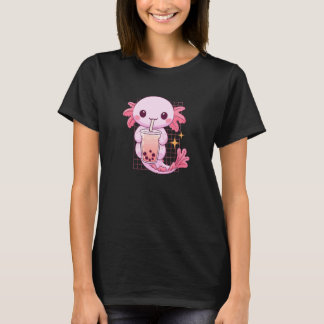 Camiseta Aquatic Creature Drinking Boba Tea Kawaii Cute Fun