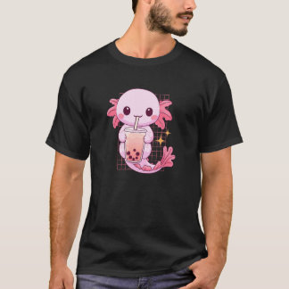 Camiseta Aquatic Creature Drinking Boba Tea Kawaii Cute Fun