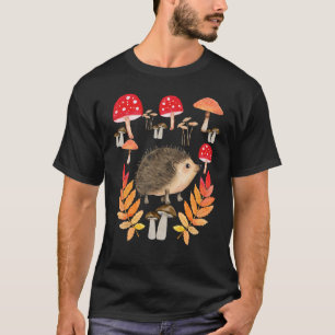 Camiseta Aquecedor de Cores Aquáticas Whimscópicas em Flore