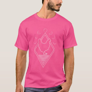 Camiseta Aquecedor de Ovos de Fazenda - Fases de Lua de Fra