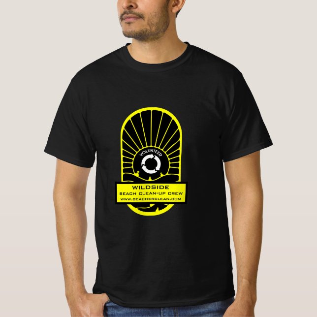 Camiseta Aquecimento de Praia - Tripulação Voluntária (Frente)