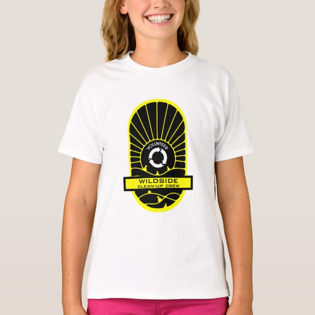 Camiseta Aquecimento de Praia - Tripulação Voluntária (Frente)